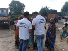 Survey of poors by save the humanity