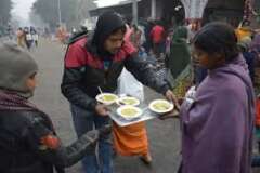 save the humanity meal distribution